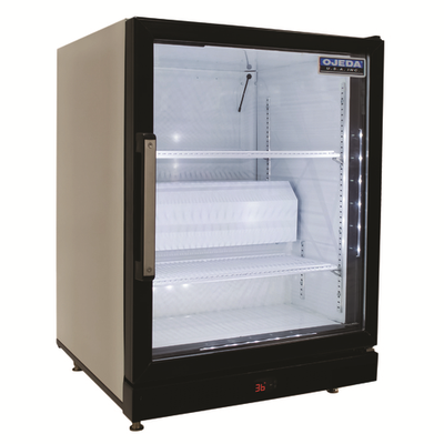 Ojeda USA CTRH 4 4.54 Cu. Ft. Powder Coated Steel Door Countertop Cooler - 120 Volts