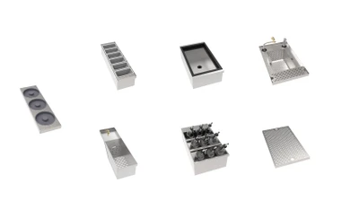Krowne MW-ENHANCED MoveWell Stainless Steel Enhanced Bundle