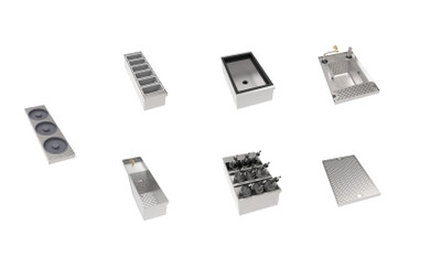 Krowne MW-ENHANCED MoveWell Stainless Steel Enhanced Bundle