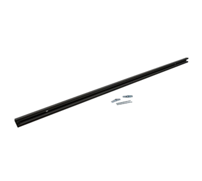 Hatco DL-TRACK-16B Black Track Mount Bar with Coupler