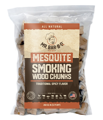 Chef Master 05030Z Mr. Bar-B-Q Mesquite Smoking Chunks