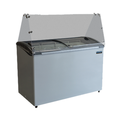 Ojeda USA 8 FLAVOR DIP 51" H x 50.6" W x 26.2" D Ice Cream Dipping Cabinet