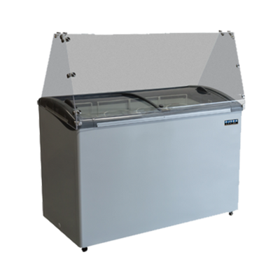 Ojeda USA 8 FLAVOR DIP 51" H x 50.6" W x 26.2" D Ice Cream Dipping Cabinet