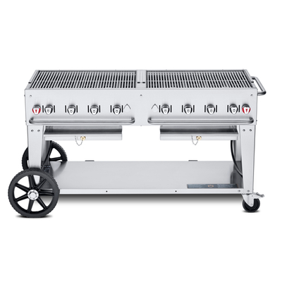 Crown Verity CV-MCB-60-SI-BULK-1RDP 69" Outdoor Charbroiler - 129,000 BTU