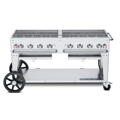 Crown Verity CV-MCB-60-SI-BULK-1RDP 69" Outdoor Charbroiler - 129,000 BTU