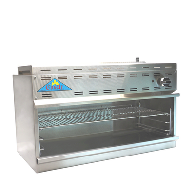 Comstock-Castle CCCM-24-LP 24&quot; W Stainless Steel 1 Infrared Burner Liquid Propane Cheesemelter - 20,000 BTU