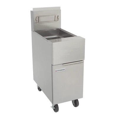 Dean Industries GF40 50 Lbs. Open Pot Liquid Propane Floor Fryer - 122,000 BTU