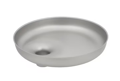 Hobart 12/22PN-SSTRND 12&quot; Dia. Stainless Steel Round Grind Pan