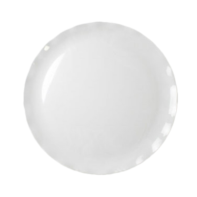Thunder Group RF1020W 20" White Melamine Round Plate