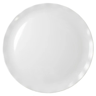 Thunder Group RF1020W 20" White Melamine Round Plate