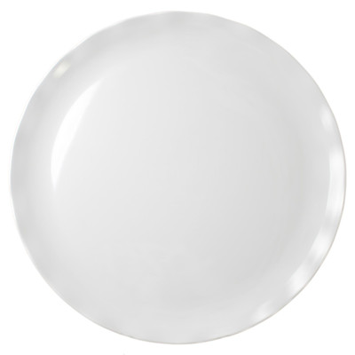 Thunder Group RF1020W 20" White Melamine Round Plate