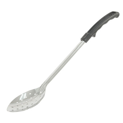 CAC China SBSP-13BH 13" L 1.2mm Thick Stainless Steel Perforated Basting Spoon (72 Each Per Case)