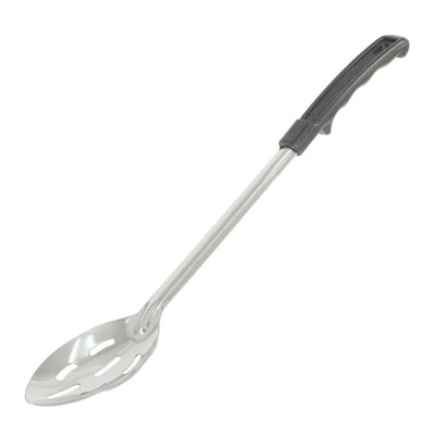 CAC China SBSL-13BH 13" L 1.2mm Thick Stainless Steel Basting Spoon (72 Each Per Case)