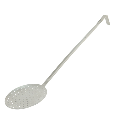 CAC China SSKM-45 17.75" L Stainless Steel Round Coarse Mesh Skimmer (1 Each)