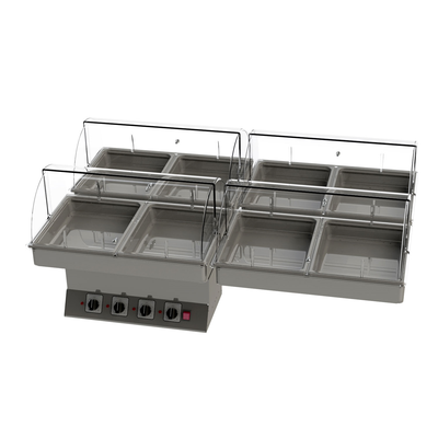 Cadco GG-HT4 4-Bay Heat Package