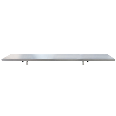 Cadco TS-4 60.25"W x 1"H Stainless Steel Tray Slide
