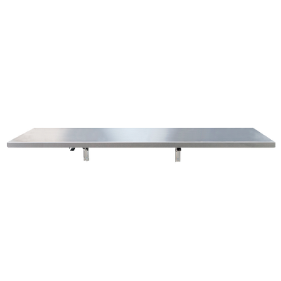 Cadco TS-3 48.75"W x 1"H Stainless Steel Tray Slide