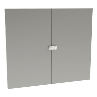 Cadco GG2-SD Locking Security Doors With Swing-Out Doors Stainless Steel for CBC-GG-B2 Series Carts