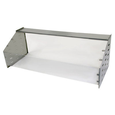 Cadco SG-4 61.25" x 24.63" Stainless Top Sneeze Guard