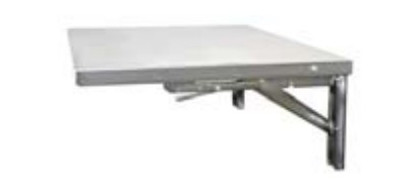 Cadco FUS-1R Stainless Steel Right Flip-Up Outer Shelf