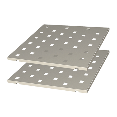 Cadco GGAS-4 Adjustable Shelves With Set Of (2) for Cbc-Gg-B4 Carts
