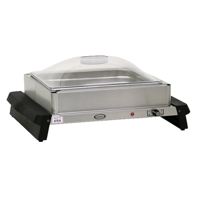 Cadco WTBS-12P 18" 1 Pan Single Buffet Server Countertop - 120 Volts