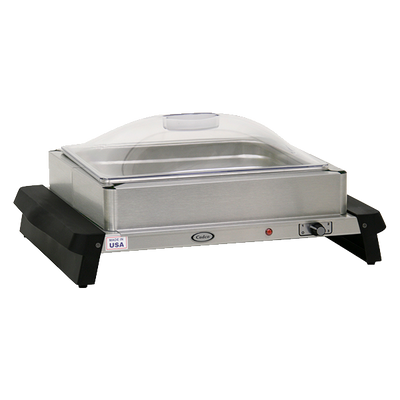 Cadco WTBS-12P 18" 1 Pan Single Buffet Server Countertop - 120 Volts