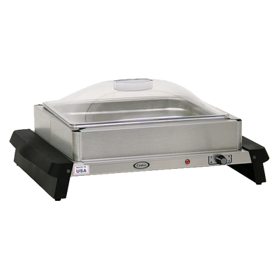 Cadco WTBS-12P 18" 1 Pan Single Buffet Server Countertop - 120 Volts
