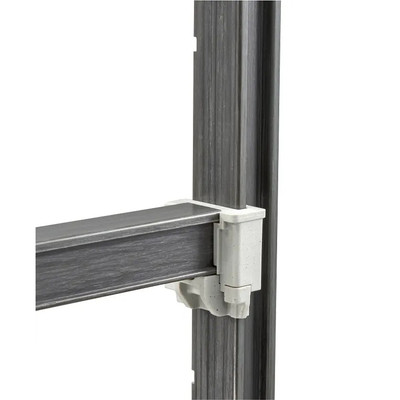 Cambro EXTR24480 24" L Speckled Gray Camshelving Elements XTRA Traverse