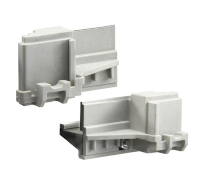 Cambro EXCC5480 Speckled Gray Camshelving Elements XTRA Corner Connector Set