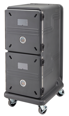 Cambro PCU2000HH615 32.63&quot; W Plastic Insulated Electric Pro Cart Ultra Hot Food Pan Carrier - 115 Volts