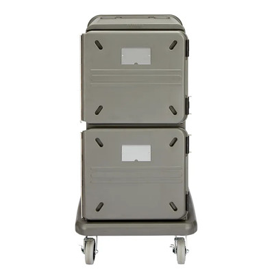 Cambro PCU1600PP615 30" W Plastic Insulated Solid Doors Pro Cart Ultra Passive Food Pan Carrier