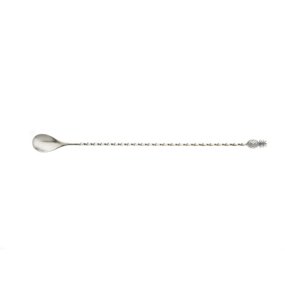 Mercer M37012PIN Stainless Steel 13.25" Barfly Classic Bar Spoon