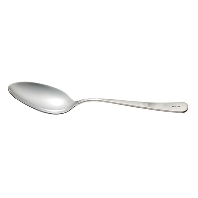 Mercer M35138 1-1/3 Oz. Stainless Steel Plating Spoon with Satin Finish Handle