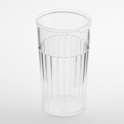 American Metalcraft 3300 12 Oz. Clear SAN PlasticShaker Dispenser Jar Only