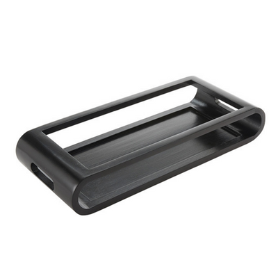 American Metalcraft MWTE21 21.75" L Espresso Wood Rectangular Serving Tray