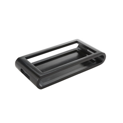 American Metalcraft MWTE17 17.25" L Espresso Wood Rectangular Serving Tray