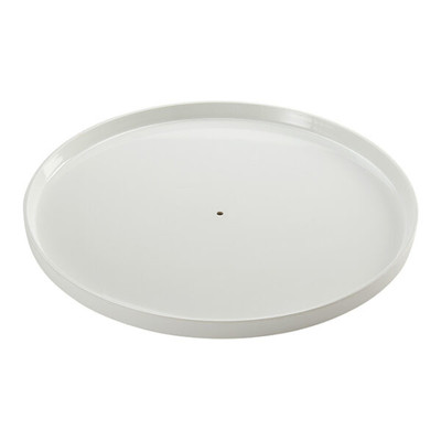 American Metalcraft LFTTSPW16 15.85" W White Melamine Round Lift Plate