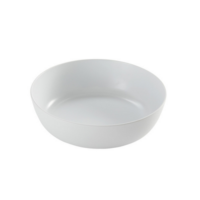American Metalcraft AB104WH 104 Oz. White Round Serving Bowl