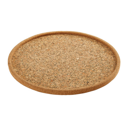 American Metalcraft CKBT14 14&quot; W Brown Cork Bar Tray