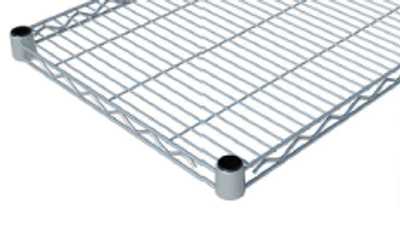 Sapphire Manufacturing SMWES14-48GN 14" D x 48" W Green Epoxy Coated Finish Shelf - 2 per Pack