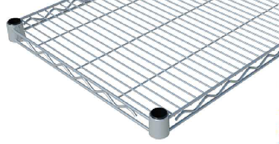 Sapphire Manufacturing SMWCS14-48 48" W x 14" D Chrome Finish Shelf