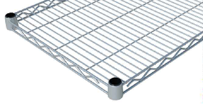 Sapphire Manufacturing SMWCS14-54 54" W x 14" D Chrome Finish Shelf