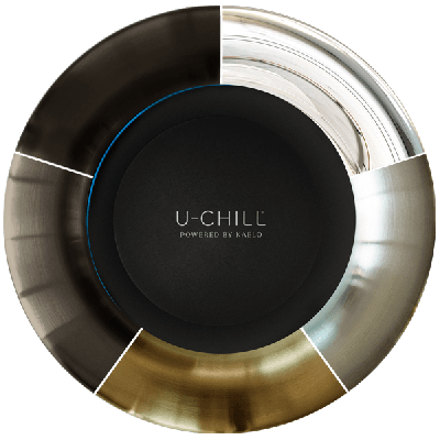 U-Line UCC2A 6.36" W Brushed Stainless Steel U-Chill Plus - 115 Volts