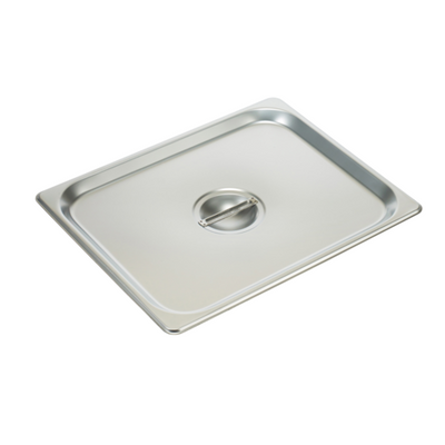 Sapphire Manufacturing SM-STPC2 Half Size Stainless Steel 24 Gauge Solid Steam Table Pan Cover