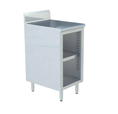 Sapphire Manufacturing SMDCB-2436 36&quot; W x 35.5&quot; H Stainless Steel Chef Table