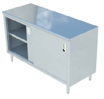 Sapphire Manufacturing SMDC-2460S 60" W x 35.5" H Stainless Steel Chef Table