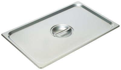 Sapphire Manufacturing SM-STPC1 Full Size Stainless Steel 24 Gauge Solid Steam Table Pan Cover