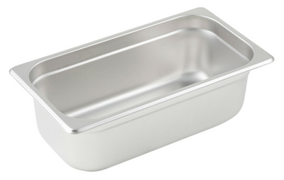 Sapphire Manufacturing SM-STP304 4" Deep Stainless Steel 24 Gauge Anti Jam Steam Table Pan