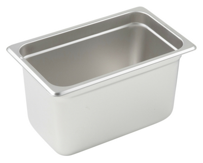 Sapphire Manufacturing SM-STP406 6" Deep Stainless Steel 24 Gauge Anti Jam Steam Table Pan
